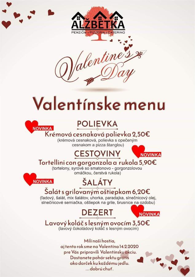 Pizzeria Alzbetka Hotel Strecno Ngoại thất bức ảnh
